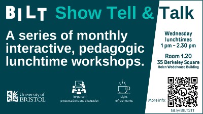 Banner image for 2023-24 Show Tell and Talk series of workshops